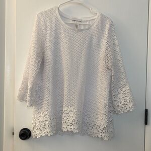 White Lace Blouse/top